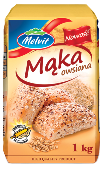 Melvit Mąka Owsiana 1kg