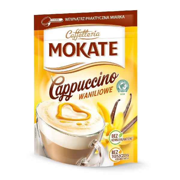 Mokate Cappuccino Waniliowe 110g