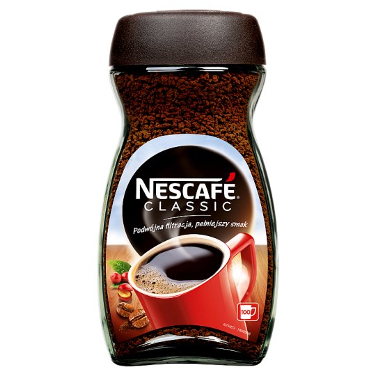 Nescafe Classic Kawa Rozpuszczalna Słoik 100g