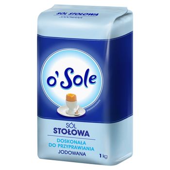 Sól Stołowa Jodowana 1 Kg.