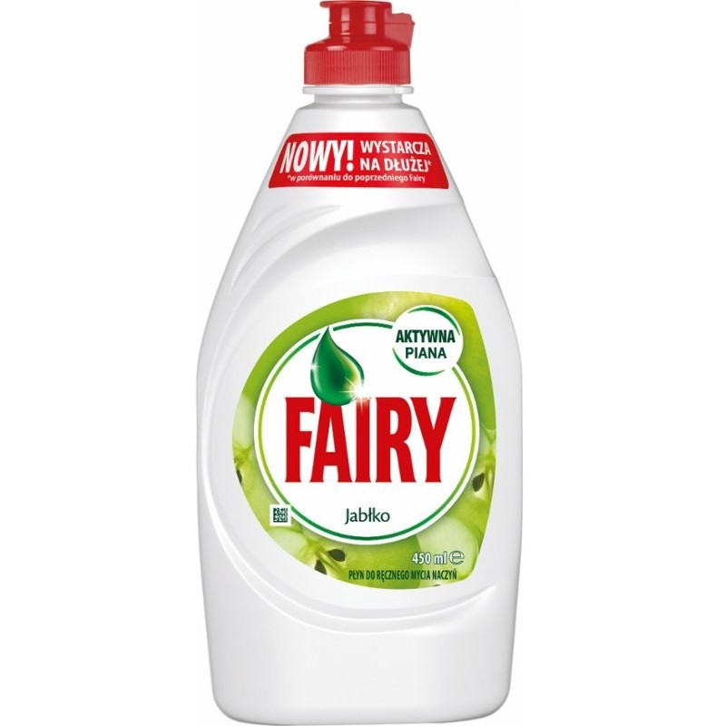 Fairy Płyn do Zmywania Naczyń Jabłko 0.45L.