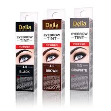 Delia Cosmetics Tradycyjna Henna Do Brwi Czarna 2ml