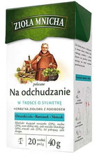 Załaduj obraz do przeglądarki galerii, Zioła Mnicha Na Odchudzanie Herbata Ziołowa  20 Torebek
