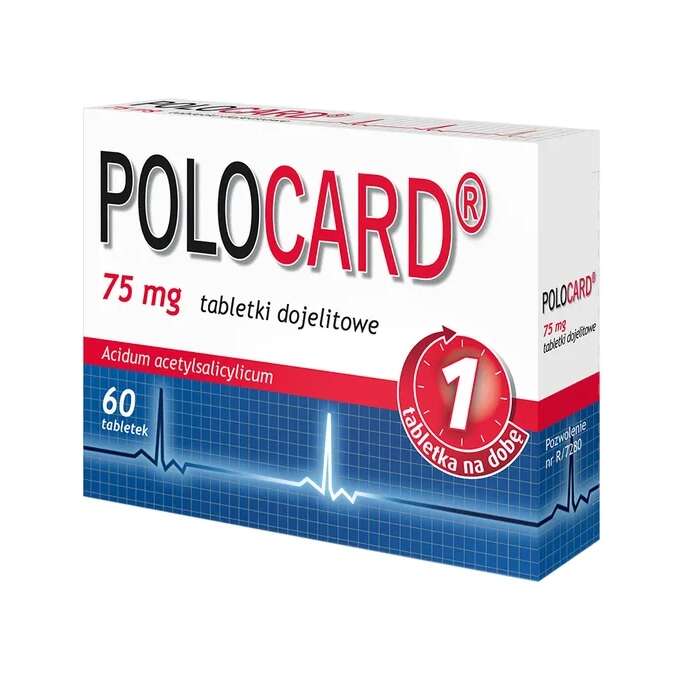 Polocard 75mg 60 Tabletek