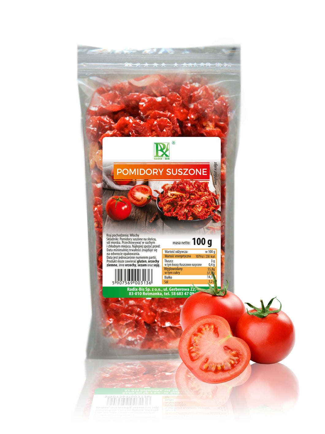 Pomidory Suszone 100g