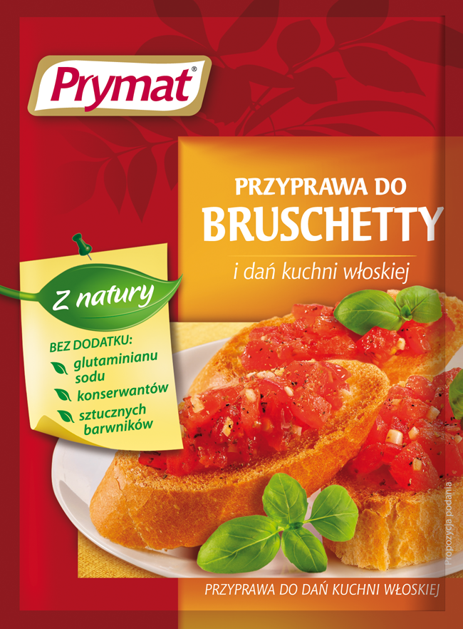 Prymat Przyprawa Do Bruschetty I Dań Kuchni Włoskiej 15g