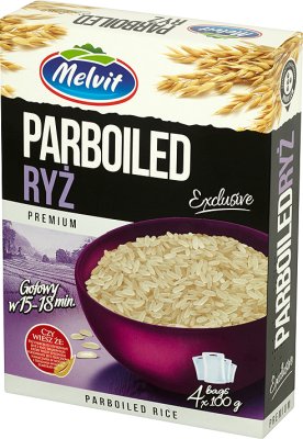 Melvit Ryż Parboiled 4x100g