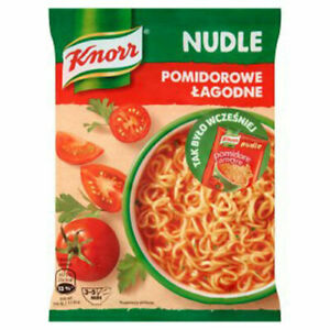 Knorr Nudle Pomidorowe łagodna Zupa-Danie 63g