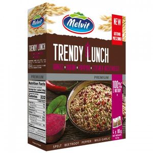 Melvit Trendy Lunch Orkisz Buraki Papryka Czosnek Niedźwiedzi 4x80g