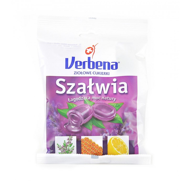 Verbena Cukierki Ziołowe Szałwia 60g