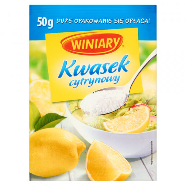 Winiary Kwasek Cytrynowy 50g