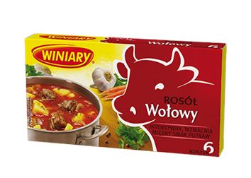 Winiary Rosół Wołowy 60 g (6 kostek)